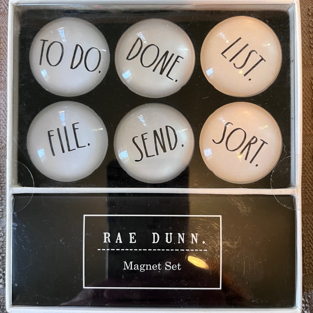 Rae Dunn Magnet Set